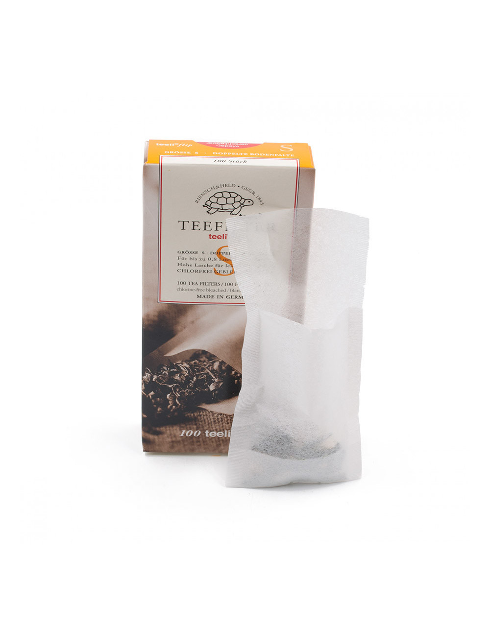 Bustina da tè in carta monouso con coulisse in materiale naturale e sicuro 200 pezzi di bustine filtranti per tè usa e getta Colore naturale bustina vuota per infusore. 