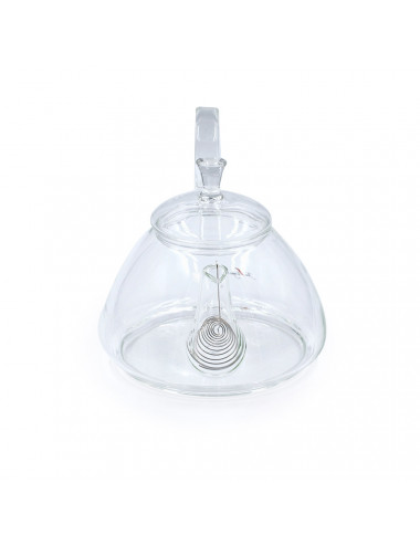 Originale teiera in vetro con filtro interno in acciaio inox - La Pianta del Tè vendita online