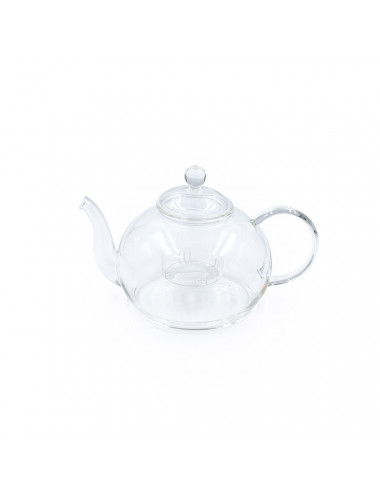 Elegante teiera in vetro con filtro estraibile su misura  - La Pianta del Tè vendita online
