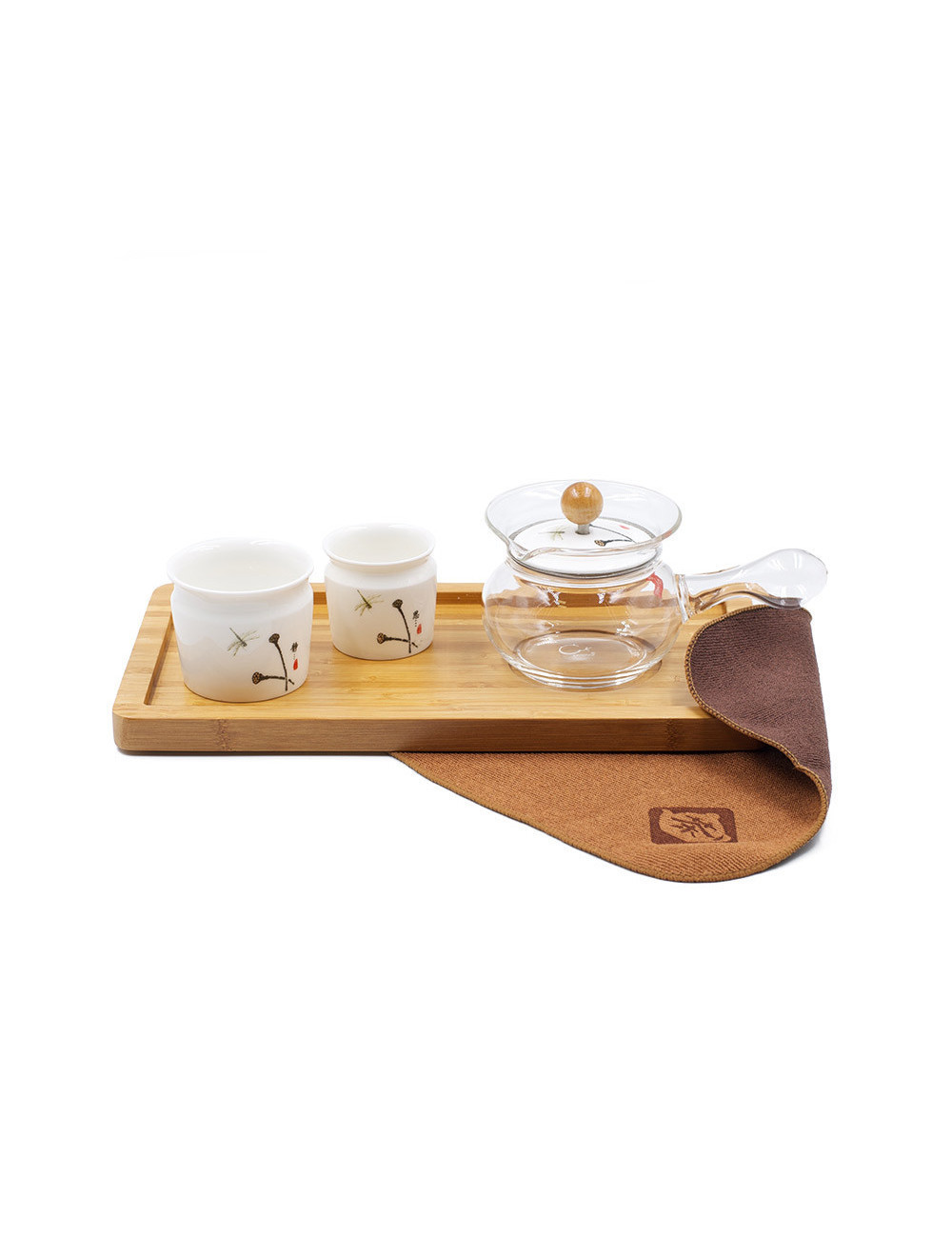 Set da tè teiera in vetro da 150 ml e filtro in acciaio inox + 2 ciotole in ceramica da 50 e 80 ml - La Pianta del Tè Store Set da tè teiera in vetro da 150 ml e filtro in acciaio inox + 2 ciotole in ceramica da 50 e 80 ml - La Pianta del Tè Store