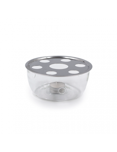 Scaldino per teiera in vetro borosilicato diametro 16 cm - La Pianta del Tè Acquisto on line