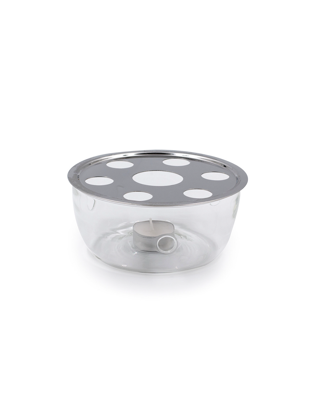 Scaldino per teiera in vetro borosilicato diametro 16 cm - La Pianta del Tè Acquisto on line