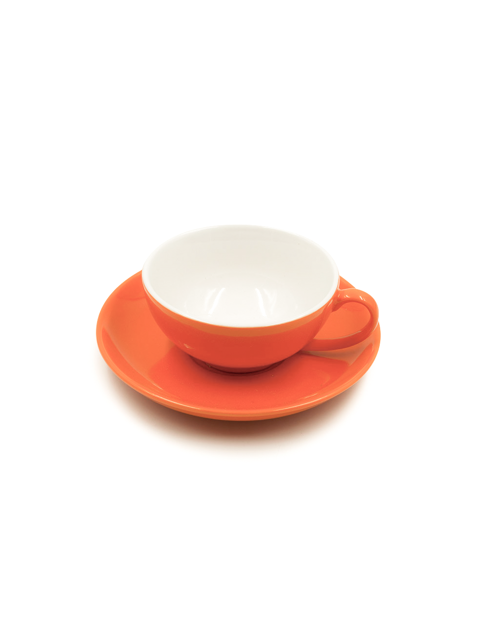 Tazza da tè Color in porcellana arancio da 160 ml - La Pianta del Tè shop on line