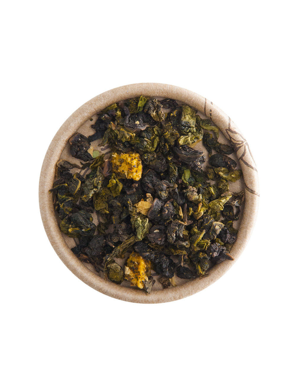 Oolong Albicocca e Rosa Gialla tè blu-verde aromatizzato - La Pianta del Tè shop online