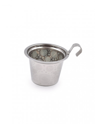 Filtro universale da tè con manico in acciaio inox - La Pianta del shop online