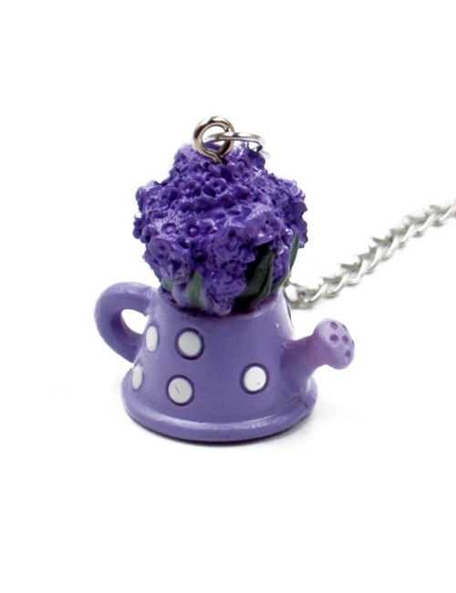 Divertente filtro sfera con ciondolo colorato a forma di Annaffiatoio Lavanda - La Pianta del Tè Acquista online