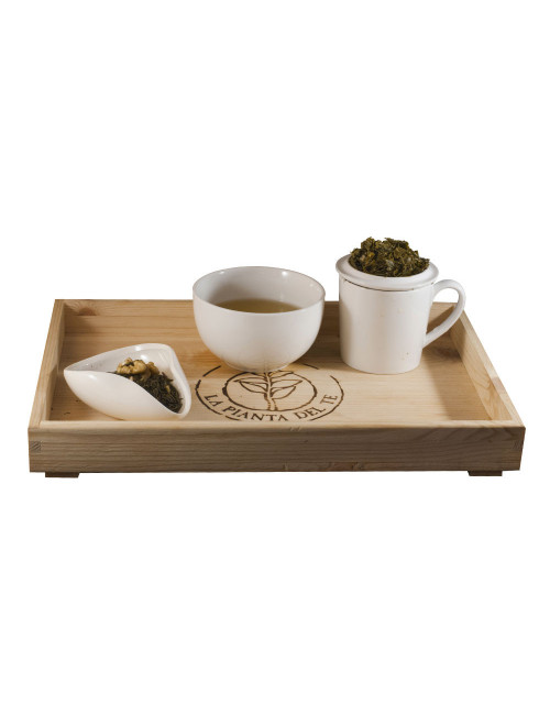 Noce e Crème Brûlée tè verde aromatizzato - La Pianta del Tè shop online