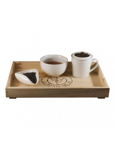 Tè nero alla Vaniglia Bourbon tea taster - La Pianta del Tè vendita online