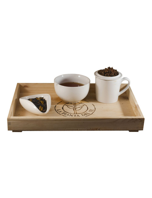 Albicocca e Champagne tè nero aromatizzato - La Pianta del Tè shop online