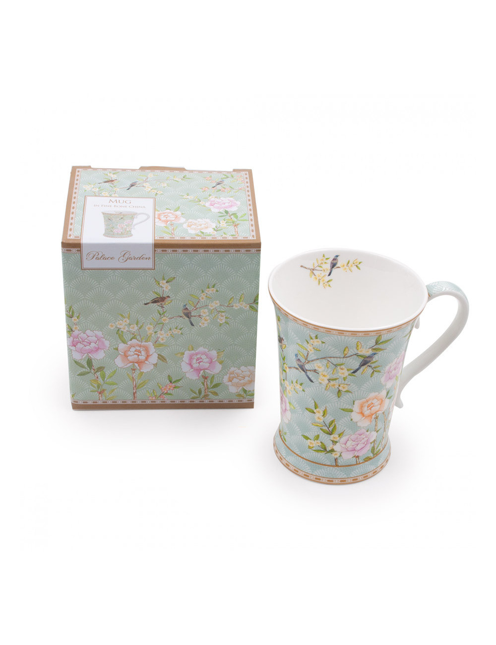 Mug vintage con decorazioni floreali Palace Garden - La Pianta del Tè shop online