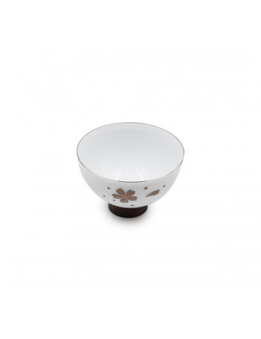 Ciotola da tè in porcellana Fine Bone China decorata con fiorellini - La Pianta del Tè acquista on line