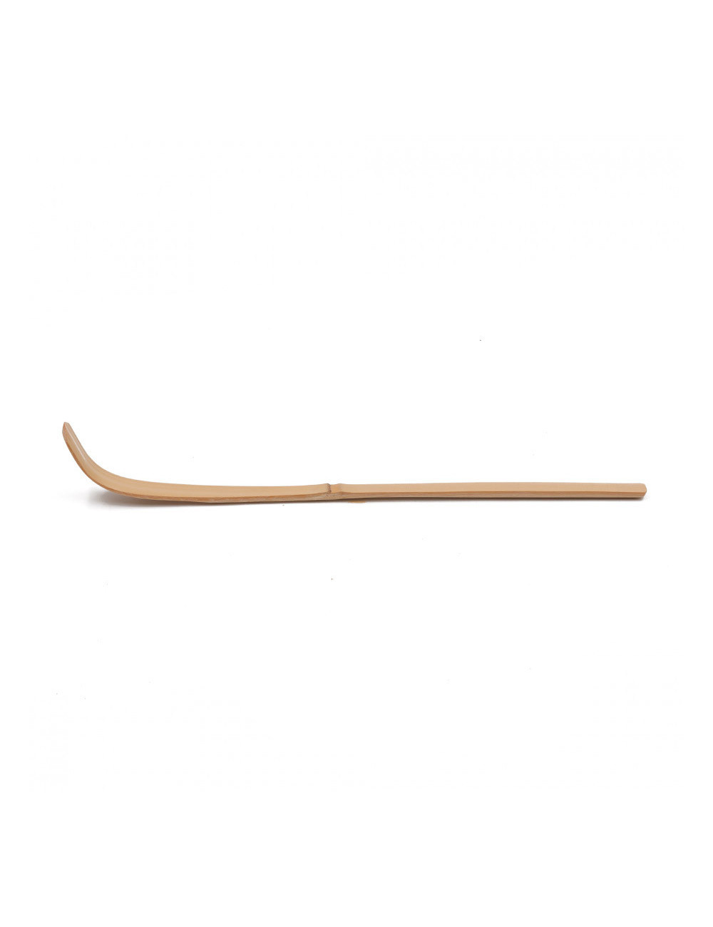 Chashaku cucchiaio dosatè sottile in bamboo chiaro - La Pianta del Tè acquista on line