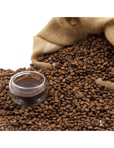 Caffè 4 Stelle Excelso blend di 10 varietà di Coffea Arabica - La Pianta del Tè shop on line