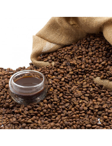 Miscela di caffè arabica e robusta in grani e macinata - La Pianta del Tè vendita on line