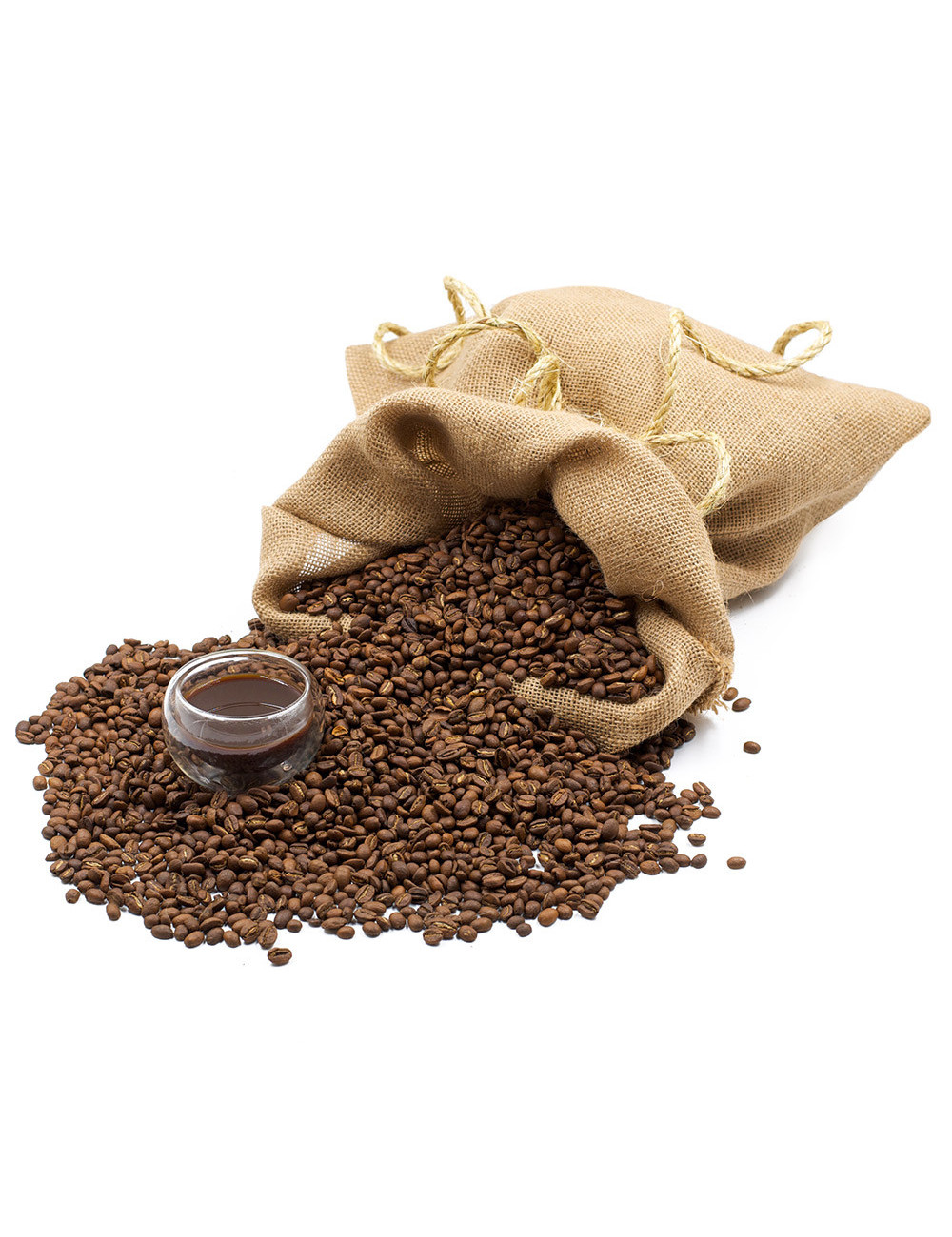 Equilibrata miscela di caffè arabica e robusta - La Pianta del Tè shop on line