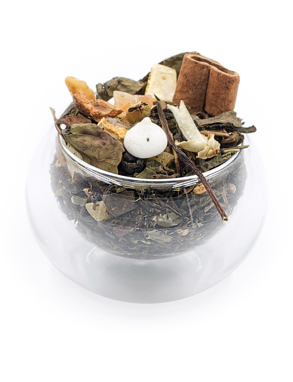 Benessere di Natale tè profumato bianco e verde - La Pianta del Tè shop online