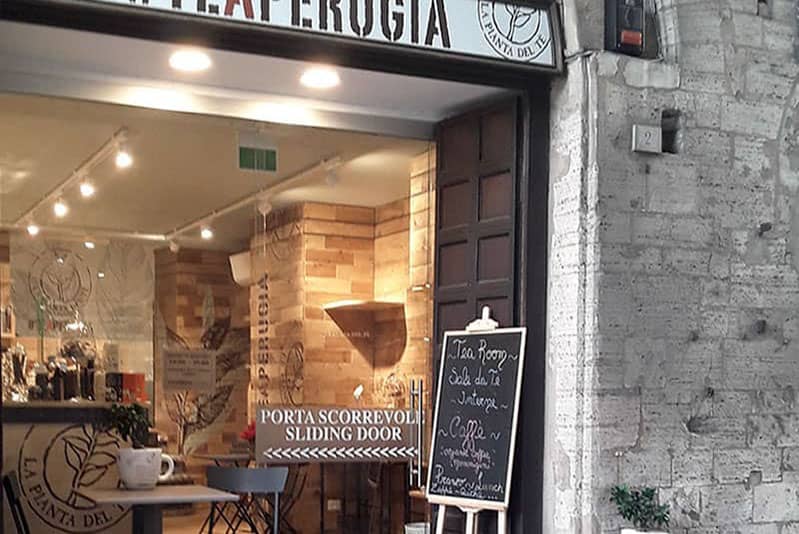 #TEAPERUGIA Negozio del tè a Perugia La Pianta del Tè