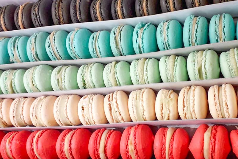 Macarons artigianali #TEAPERUGIA La Pianta del Tè