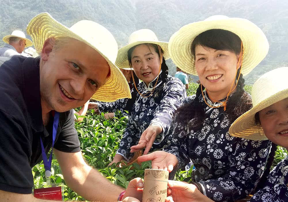 Luciano Riccini o Ricci Tea Sommelier, Tea Coach e Narratore di Tè - #TEAPERUGIA La Pianta del Tè