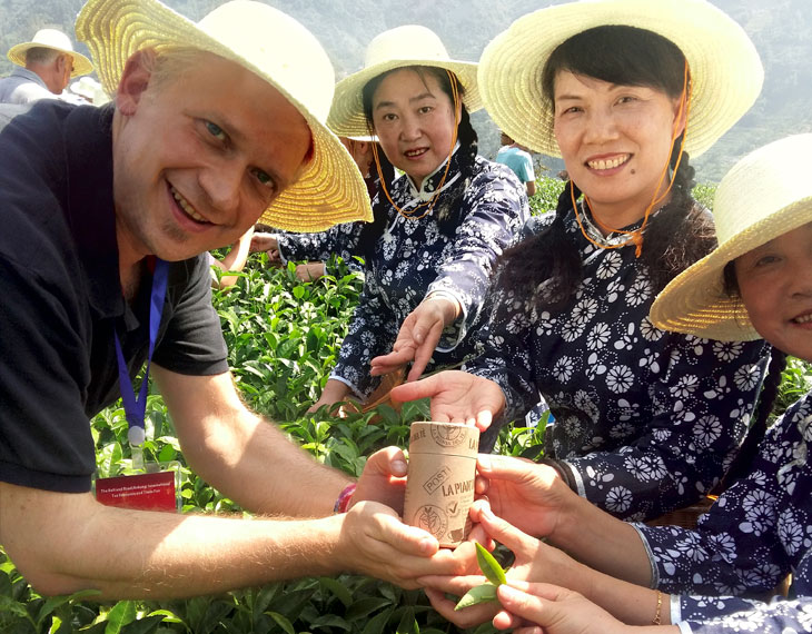 Luciano Riccini o Ricci Tea Sommelier, Tea Coach e Narratore di Tè - #TEAPERUGIA La Pianta del Tè