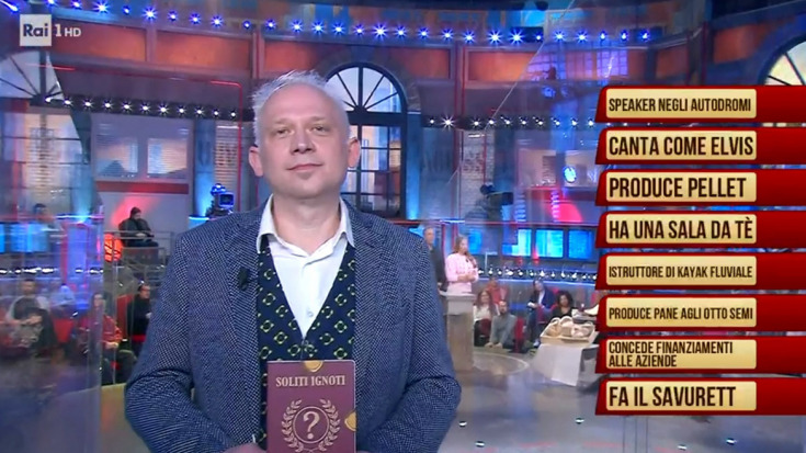 UN NON PIÙ IGNOTO TEA SOMMELIER OSPITE A "I SOLITI IGNOTI"